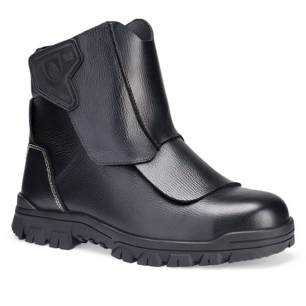 Bota de fundição em couro composto SB PL CI HI HRO FO LG SR EH WG Fe Al-Preto-38-RAG-Tailors-Fardas-e-Uniformes-Vestuario-Pro