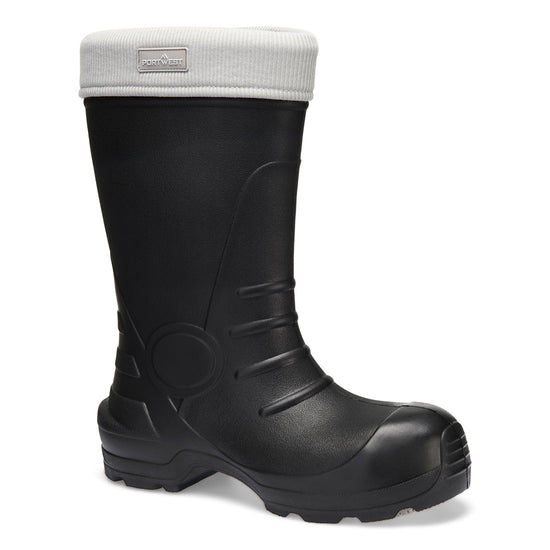 Botas Wellington S5S CI SR em EVA Composto-Preto/cinzento-36-RAG-Tailors-Fardas-e-Uniformes-Vestuario-Pro