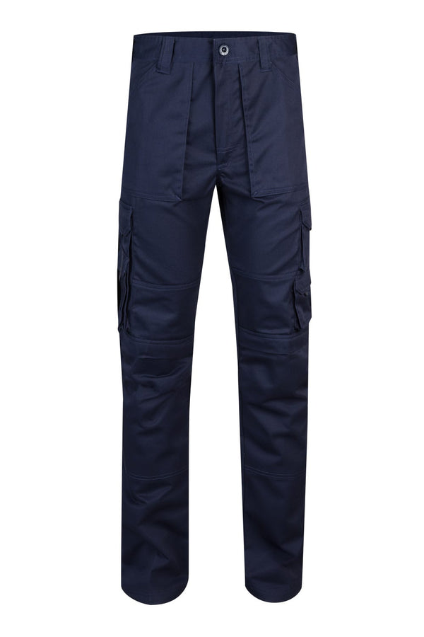 CALÇA MULTIBOLSOS COM REFORÇO DE TECIDO-Azul Navy-L-RAG-Tailors-Fardas-e-Uniformes-Vestuario-Pro