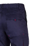 CALÇAS BICOLOR MULTIBOLSOS cor Azul Marinho-RAG-Tailors-Fardas-e-Uniformes-Vestuario-Pro