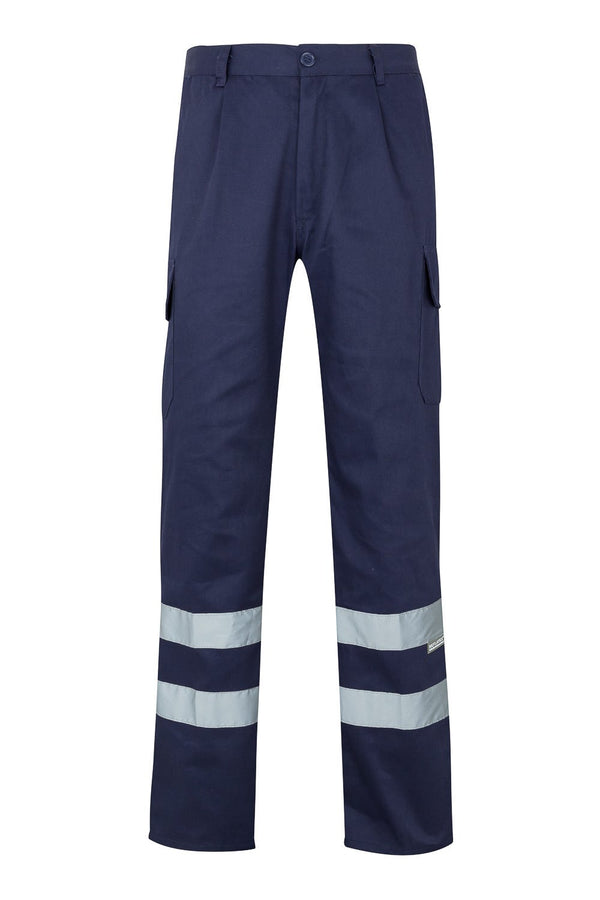 CALÇAS COM FAIXAS MULTIBOLSOS-Azul Marinho-L-RAG-Tailors-Fardas-e-Uniformes-Vestuario-Pro