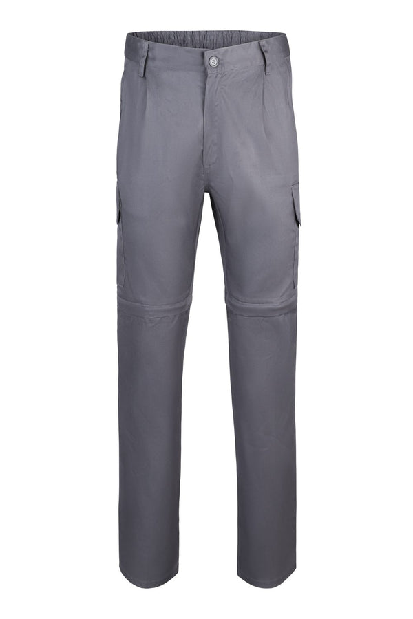 CALÇAS DESMONTÁVEIS MULTIBOLSOS-Cinza-36-RAG-Tailors-Fardas-e-Uniformes-Vestuario-Pro