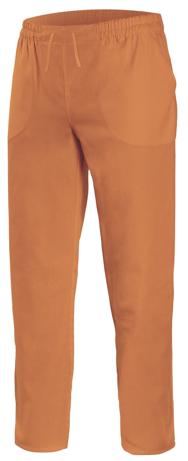 CALÇAS ESTILO PIJAMA COM ATILHOS Tara (1 de 2)-Laranja Claro-XS-RAG-Tailors-Fardas-e-Uniformes-Vestuario-Pro