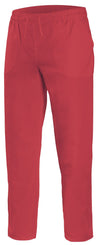 CALÇAS ESTILO PIJAMA COM ATILHOS Tara (1 de 2)-Vermelho Coral-XS-RAG-Tailors-Fardas-e-Uniformes-Vestuario-Pro