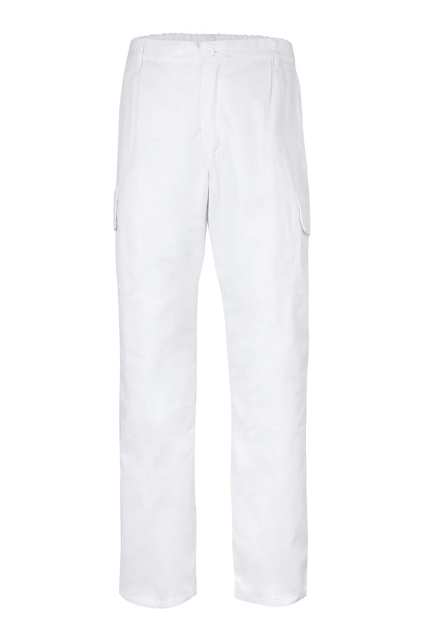 CALÇAS FORRADAS MULTIBOLSOS-Branco-34-RAG-Tailors-Fardas-e-Uniformes-Vestuario-Pro