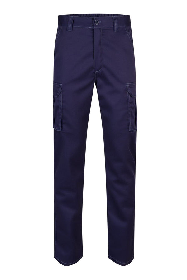 CALÇAS STRETCH MULTIBOLSOS-Azul Marinho-34-RAG-Tailors-Fardas-e-Uniformes-Vestuario-Pro