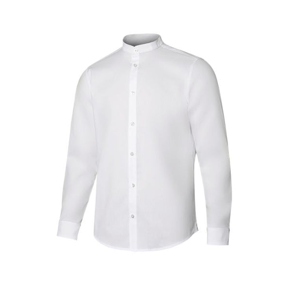 CAMISA DE HOMEM GOLA PADRE COM STRETCH-RAG-Tailors-Fardas-e-Uniformes-Vestuario-Pro