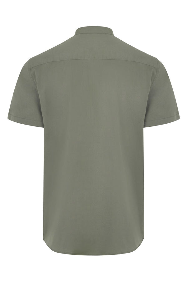 CAMISA DE HOMEM GOLA PADRE STRETCH MANGA CURTA-RAG-Tailors-Fardas-e-Uniformes-Vestuario-Pro