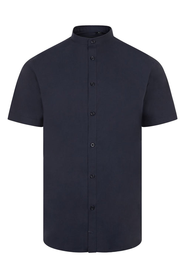 CAMISA DE HOMEM GOLA PADRE STRETCH MANGA CURTA-RAG-Tailors-Fardas-e-Uniformes-Vestuario-Pro