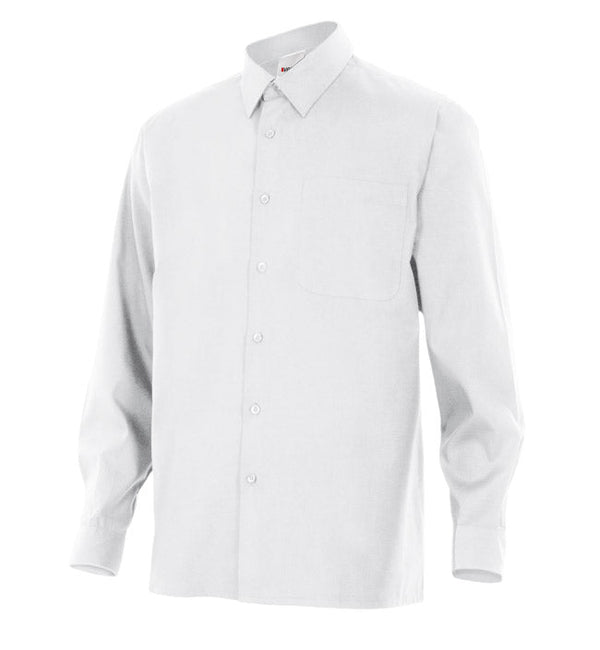 CAMISA DE MANGA COMPRIDA-Branco-S-RAG-Tailors-Fardas-e-Uniformes-Vestuario-Pro
