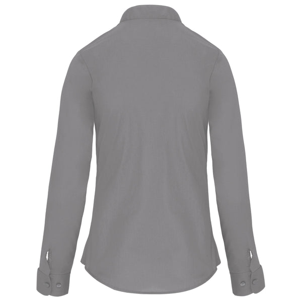 CAMISA DE SENHORA COM GOLA À PADRE MANGA COMPRIDA-RAG-Tailors-Fardas-e-Uniformes-Vestuario-Pro