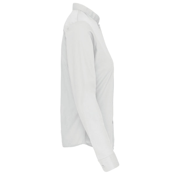 CAMISA DE SENHORA COM GOLA À PADRE MANGA COMPRIDA-RAG-Tailors-Fardas-e-Uniformes-Vestuario-Pro