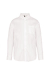 CAMISA MANGA COMPRIDA - BOTÕES COLARINHO SUPRA - NÃO PRECISA PASSAR A FERRO-Branco-S-RAG-Tailors-Fardas-e-Uniformes-Vestuario-Pro