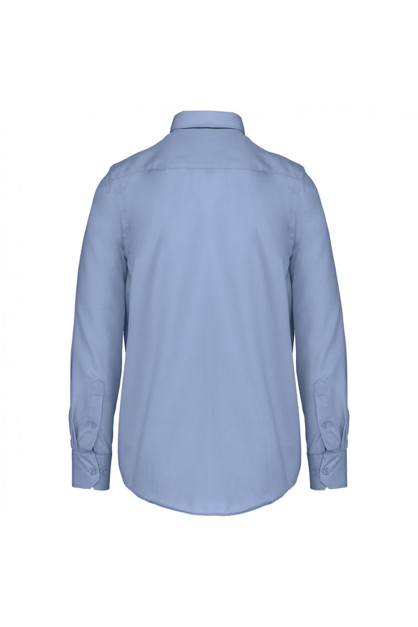 CAMISA MANGA COMPRIDA - BOTÕES COLARINHO SUPRA - NÃO PRECISA PASSAR A FERRO-RAG-Tailors-Fardas-e-Uniformes-Vestuario-Pro