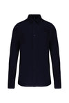 CAMISA MANGA COMPRIDA EM POPELINE DE TRATAMENTO FÁCIL-Azul Marinho-XS-RAG-Tailors-Fardas-e-Uniformes-Vestuario-Pro