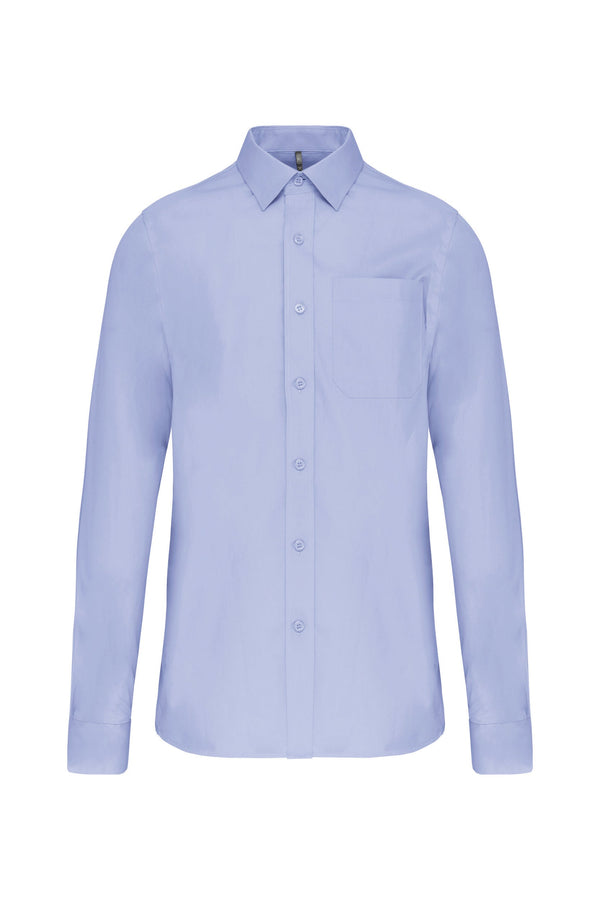 CAMISA MANGA COMPRIDA EM POPELINE DE TRATAMENTO FÁCIL-Bright Sky-XS-RAG-Tailors-Fardas-e-Uniformes-Vestuario-Pro