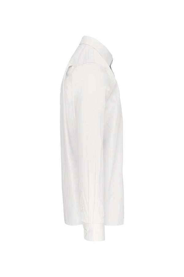 CAMISA MANGA COMPRIDA EM POPELINE DE TRATAMENTO FÁCIL-RAG-Tailors-Fardas-e-Uniformes-Vestuario-Pro