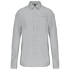 CAMISA MANGA COMPRIDA EM POPELINE DE TRATAMENTO FÁCIL-Snow Grey-XS-RAG-Tailors-Fardas-e-Uniformes-Vestuario-Pro