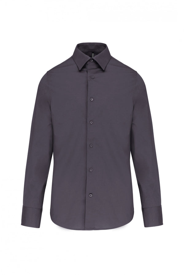 CAMISA MANGA COMPRIDA SUPRA - SEM BOTÕES COLARINHO - NÃO PRECISA PASSAR A FERRO-Zinc-XS-RAG-Tailors-Fardas-e-Uniformes-Vestuario-Pro