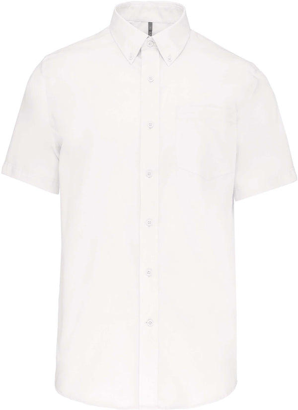 CAMISA MANGA CURTA SUPRA - C/BOLSO - NÃO PRECISA PASSAR A FERRO-Branco-S-RAG-Tailors-Fardas-e-Uniformes-Vestuario-Pro