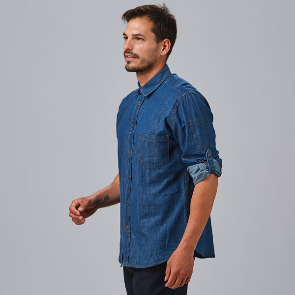 CAMISA Masculina GANGA SLIM FIT-RAG-Tailors-Fardas-e-Uniformes-Vestuario-Pro