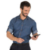CAMISA Masculina GANGA SLIM FIT-RAG-Tailors-Fardas-e-Uniformes-Vestuario-Pro