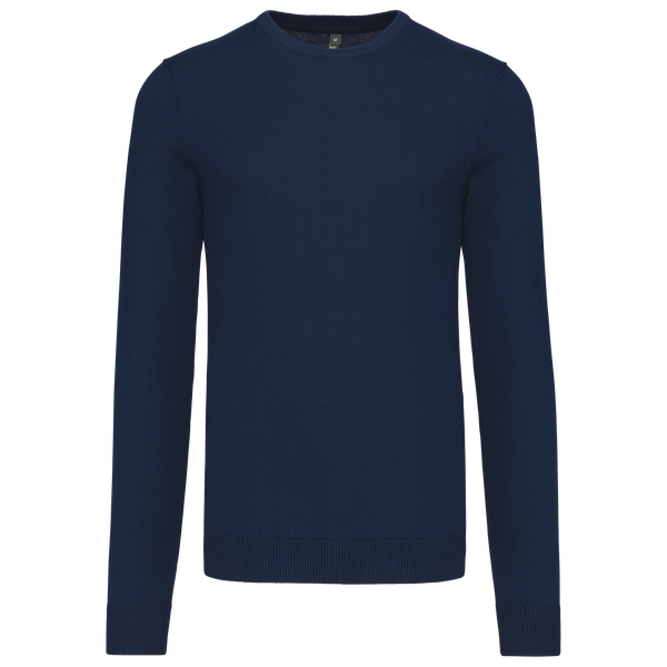 CAMISOLA DE HOMEM DECOTE REDONDO-Azul Marinho-S-RAG-Tailors-Fardas-e-Uniformes-Vestuario-Pro