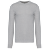 CAMISOLA DE HOMEM DECOTE REDONDO-Grey Melange-S-RAG-Tailors-Fardas-e-Uniformes-Vestuario-Pro