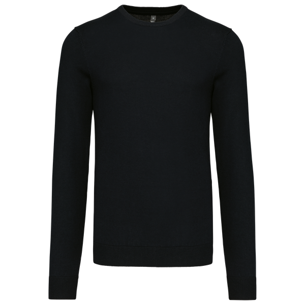 CAMISOLA DE HOMEM DECOTE REDONDO-Preto-S-RAG-Tailors-Fardas-e-Uniformes-Vestuario-Pro