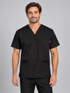 CAMISOLA Estilo Pijama Manga Curta Tara-PRETO - 00-2XS-RAG-Tailors-Fardas-e-Uniformes-Vestuario-Pro