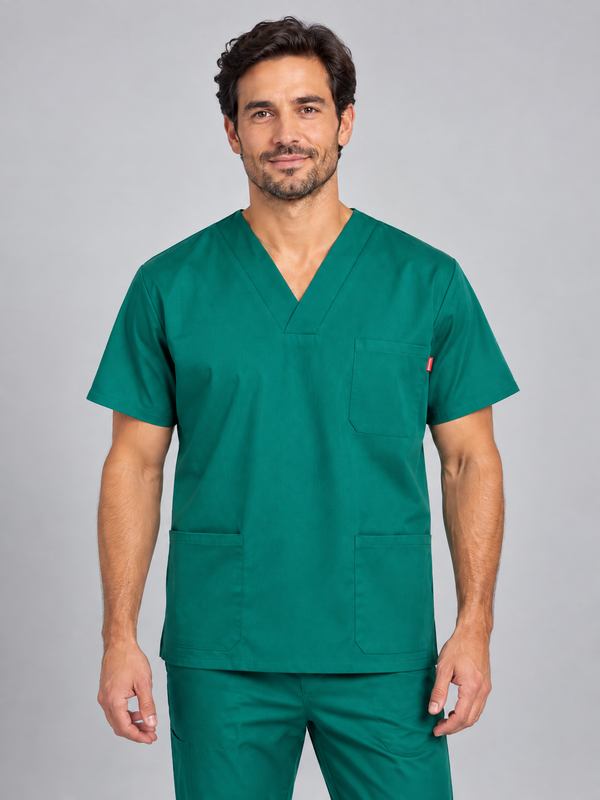 CAMISOLA Estilo Pijama Manga Curta Tara-VERDE - 02-2XS-RAG-Tailors-Fardas-e-Uniformes-Vestuario-Pro