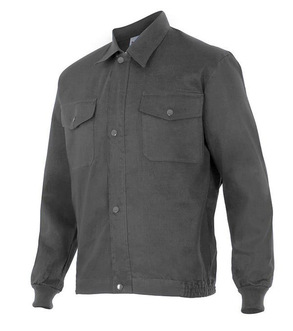 CASACO 100% ALGODÃO-Cinza-48-RAG-Tailors-Fardas-e-Uniformes-Vestuario-Pro