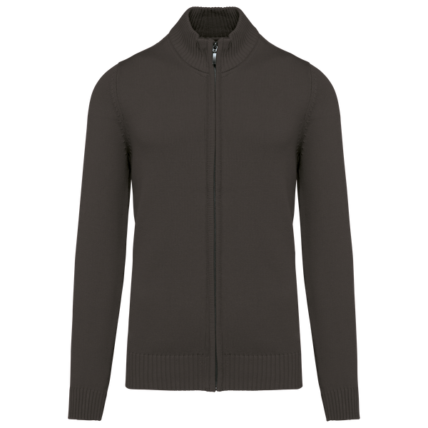 CASACO DE MALHA-Cinza Escuro-S-RAG-Tailors-Fardas-e-Uniformes-Vestuario-Pro