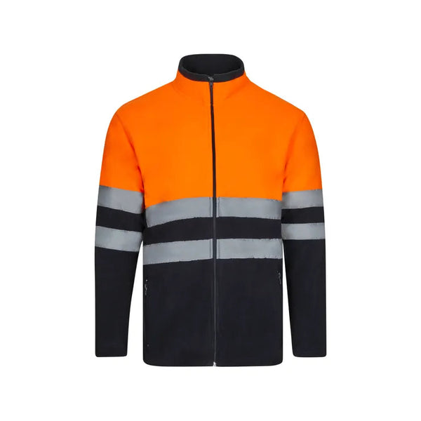 CASACO POLAR BICOLOR ALTA VISIBILIDADE-Laranja/Marinho-S-RAG-Tailors-Fardas-e-Uniformes-Vestuario-Pro