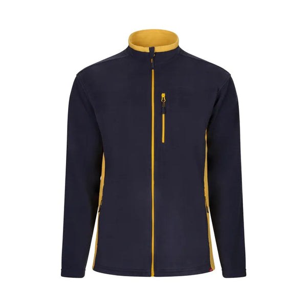 CASACO POLAR BICOLOR GAMA AZUL-Amarelo-XS-RAG-Tailors-Fardas-e-Uniformes-Vestuario-Pro