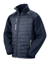 CASACO SOFTSHELL COMPASS em Preto-Azul Marinho / Cinzento-M-RAG-Tailors-Fardas-e-Uniformes-Vestuario-Pro