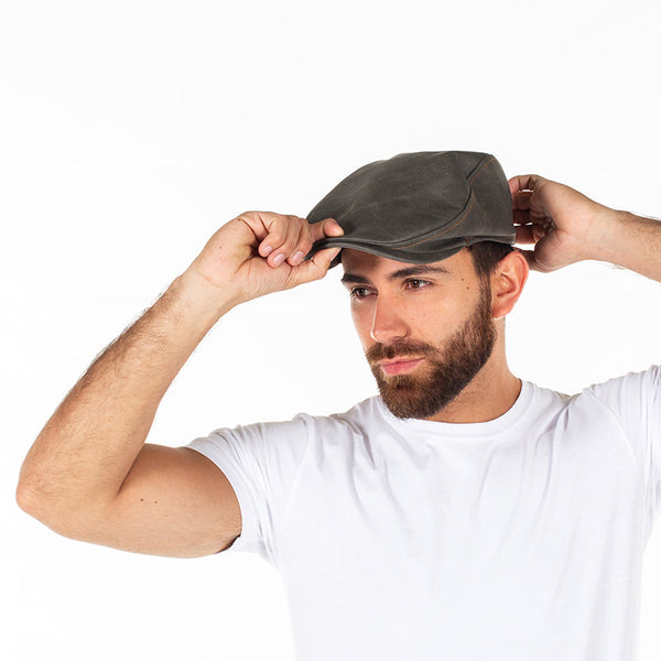 CHAPÉU UNISEX COURO-Cinza Marengo - 139-Único-RAG-Tailors-Fardas-e-Uniformes-Vestuario-Pro
