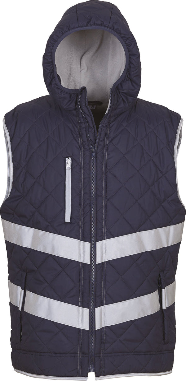 COLETE DE ALTA VISIBILIDADE “Kensington”-Azul Marinho-S-RAG-Tailors-Fardas-e-Uniformes-Vestuario-Pro