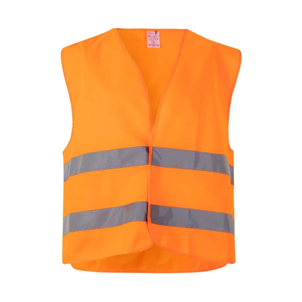 COLETE DE ALTA VISIBILIDADE-Laranja Fluor-M-L-RAG-Tailors-Fardas-e-Uniformes-Vestuario-Pro