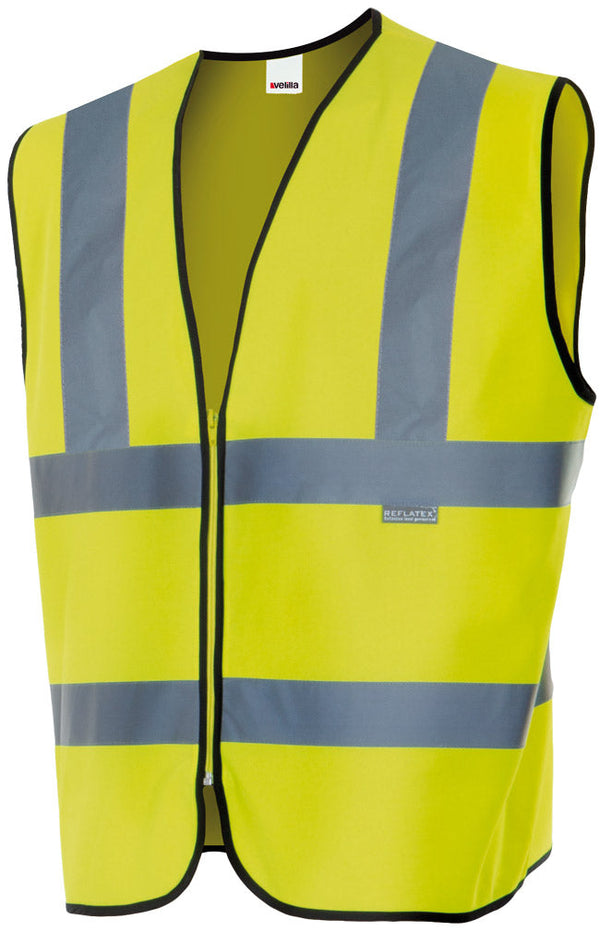 COLETE PROFISSIONAL DE ALTA VISIBILIDADE-AMARELO FLUORESCENTE - 20-S-RAG-Tailors-Fardas-e-Uniformes-Vestuario-Pro