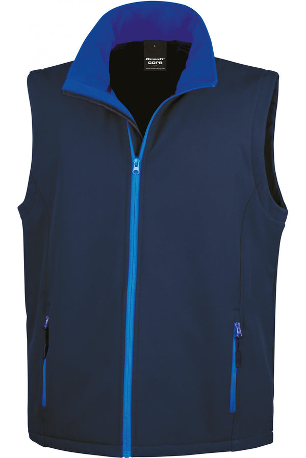 COLETE SOFTSHELL DE HOMEM "PRINTABLE"-Azul Marinho / Royal-S-RAG-Tailors-Fardas-e-Uniformes-Vestuario-Pro