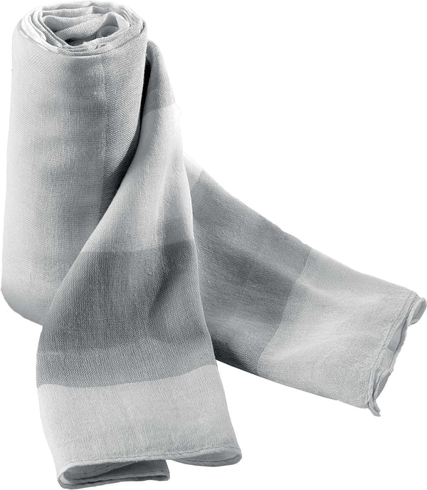 Cachecol Às Riscas-Light Grey / Branco-Único-RAG-Tailors-Fardas-e-Uniformes-Vestuario-Pro