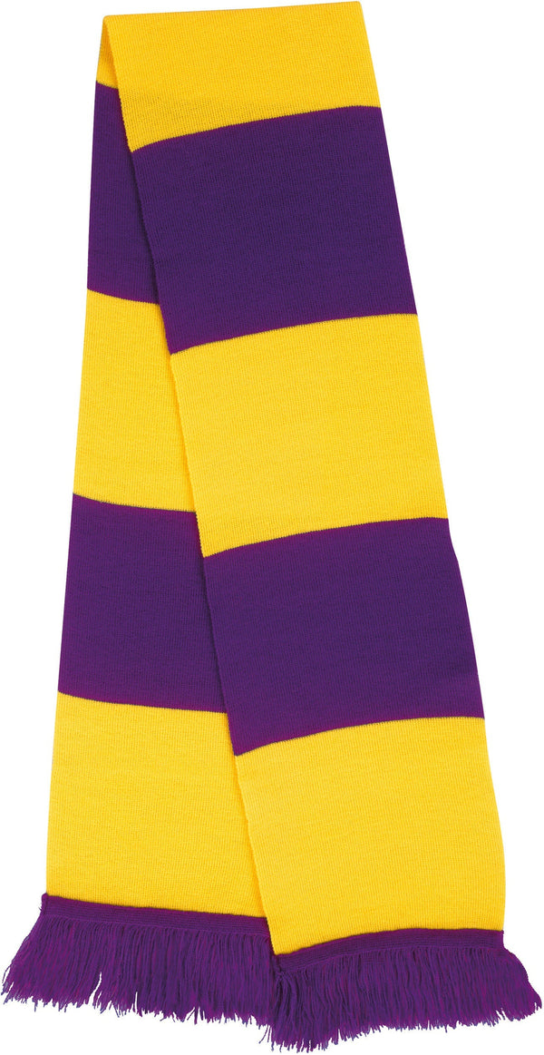 Cachecol bicolor-Purple / Yellow-One Size-RAG-Tailors-Fardas-e-Uniformes-Vestuario-Pro