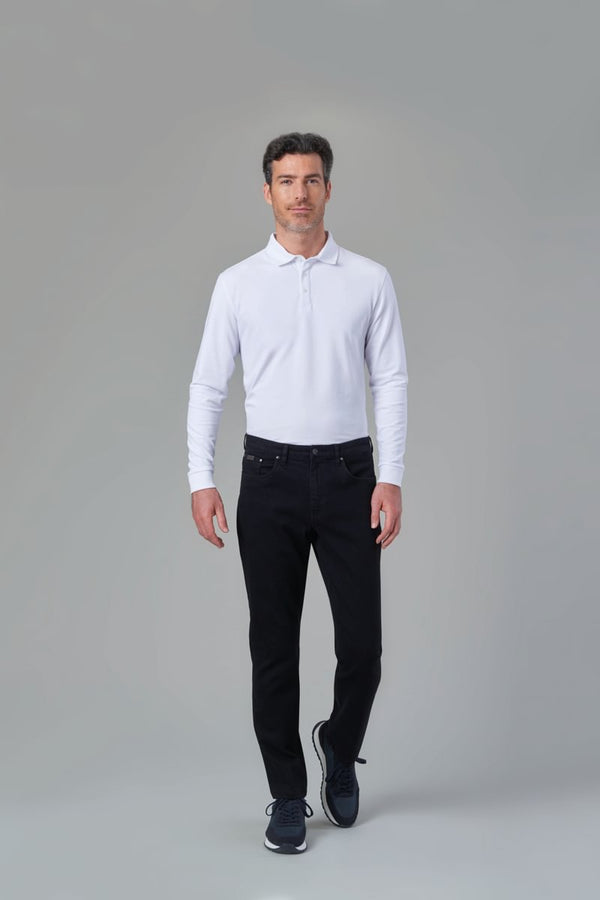 Calça Jeans Boulder Tailored Fit-RAG-Tailors-Fardas-e-Uniformes-Vestuario-Pro