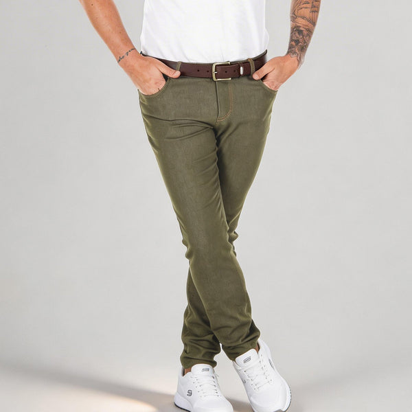 Calça Jeans Homen Luy-Denim Verde - 824-36-RAG-Tailors-Fardas-e-Uniformes-Vestuario-Pro