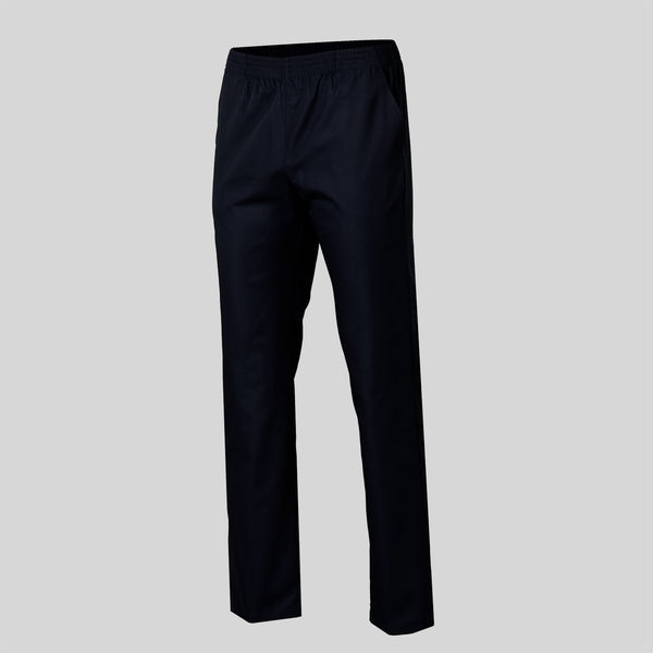 Calça Sarja Unisex Básica c/ Elástico - Tamanhos Grandes-Preto-XS-RAG-Tailors-Fardas-e-Uniformes-Vestuario-Pro