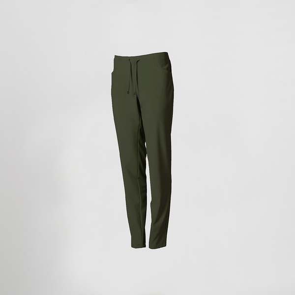 Calça Senhora Microfibra 360-Verde Caqui - 149-XS-RAG-Tailors-Fardas-e-Uniformes-Vestuario-Pro