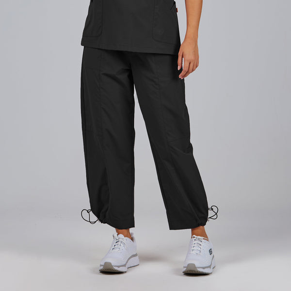 Calça Unissexo Estilo Jogger Ajustável-Negro-XS-RAG-Tailors-Fardas-e-Uniformes-Vestuario-Pro