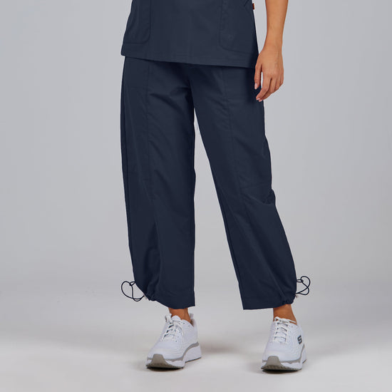 Calça Unissexo May Estilo Jogger Ajustável-Azul Marinho - 104-XS-RAG-Tailors-Fardas-e-Uniformes-Vestuario-Pro
