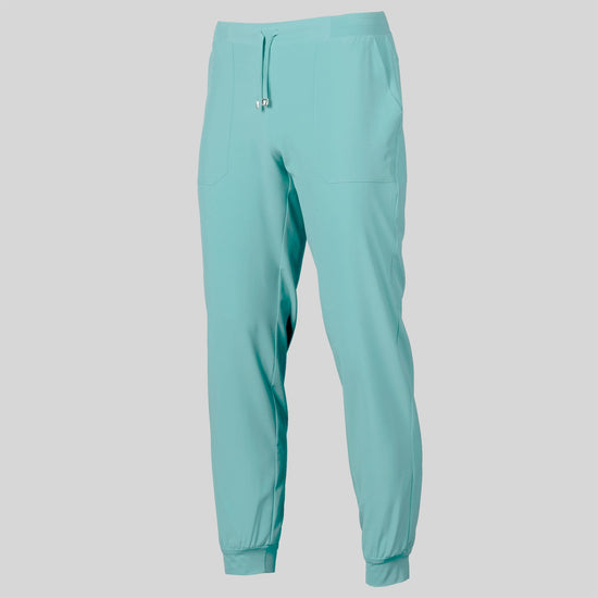 Calça Unissexo Microfibra Jogger 360-Verde Água - 155-XS-RAG-Tailors-Fardas-e-Uniformes-Vestuario-Pro